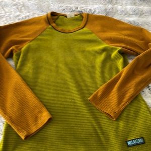 RARE Melanzana Crew Neck Microfleece pullover
